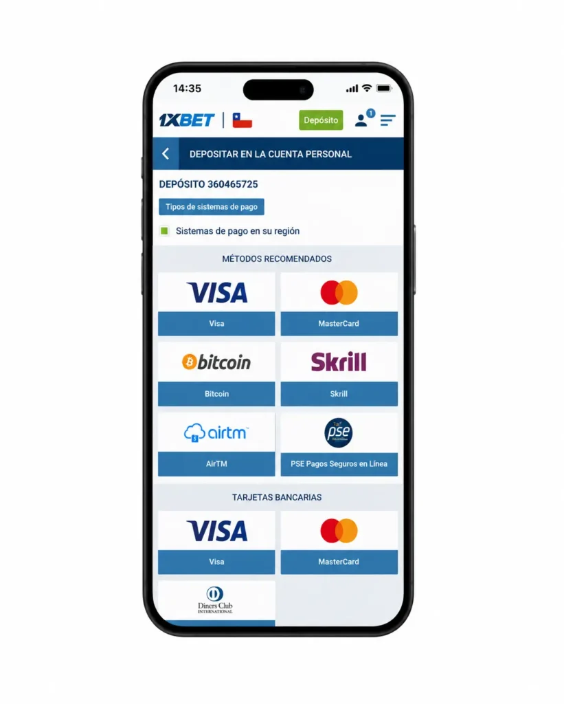 1xbet-métodos-de-pago-móviles